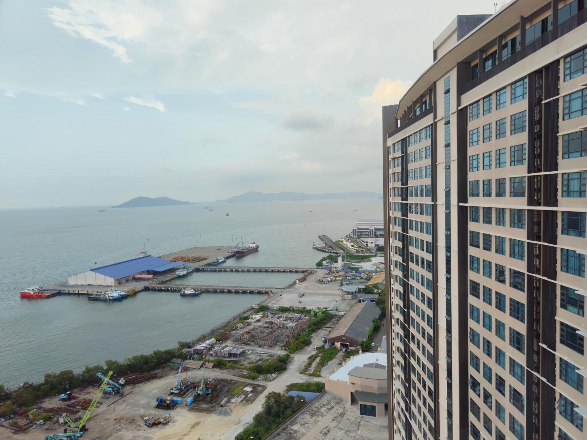 Just Chillin Jq Seaview Apartment Kota Kinabalu Exterior photo